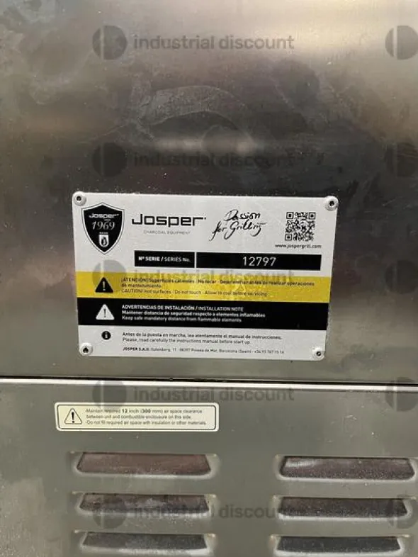 1#9109 Forno a carbone Josper