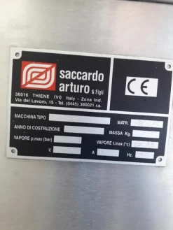 1#4129 Forno ad acqua Saccardo