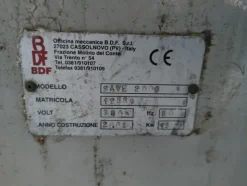 23#7518 Forno BDF e cardafodere Gelmini