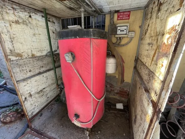 10#7932 Forno di essiccazione a gas e attrezzature per lavorazione pelli