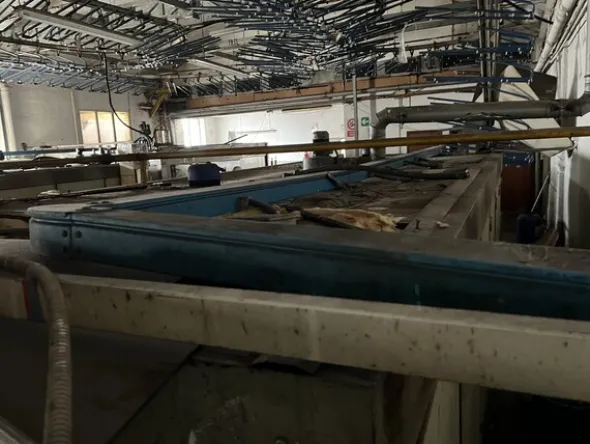10#7932 Forno di essiccazione a gas e attrezzature per lavorazione pelli