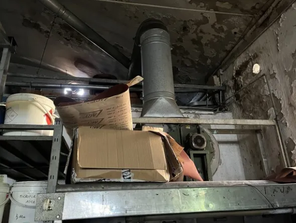 10#7932 Forno di essiccazione a gas e attrezzature per lavorazione pelli