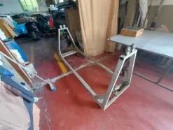 10#7932 Forno di essiccazione a gas e attrezzature per lavorazione pelli