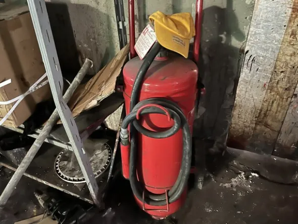 10#7932 Forno di essiccazione a gas e attrezzature per lavorazione pelli
