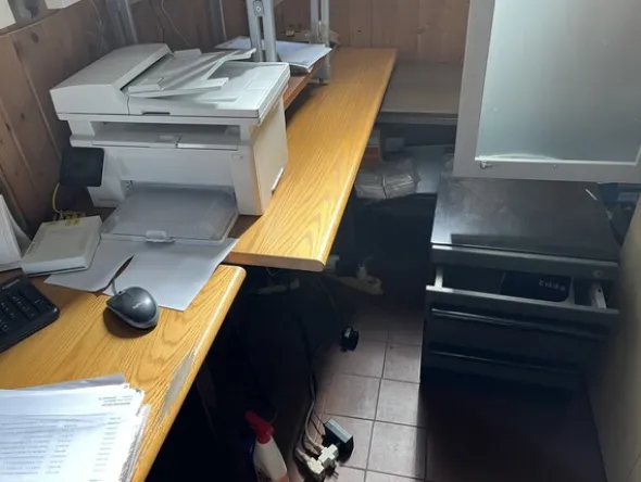 10#7932 Forno di essiccazione a gas e attrezzature per lavorazione pelli