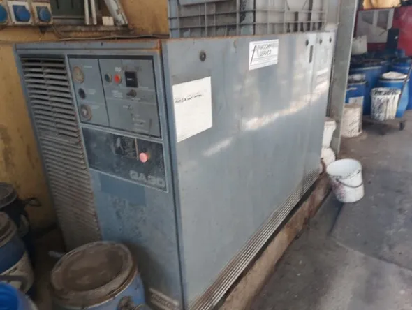 10#7932 Forno di essiccazione a gas e attrezzature per lavorazione pelli