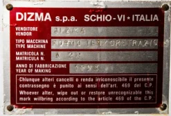 2#3086 Forno Dizma