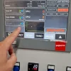 Forno elettrico a carro per trattamenti termici