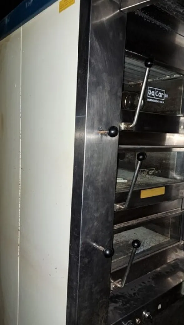 54#8391 Forno elettrico Sacar 3 bocche