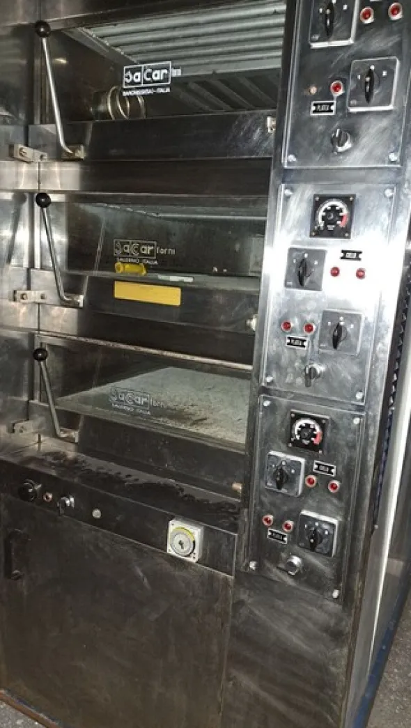 54#8391 Forno elettrico Sacar 3 bocche