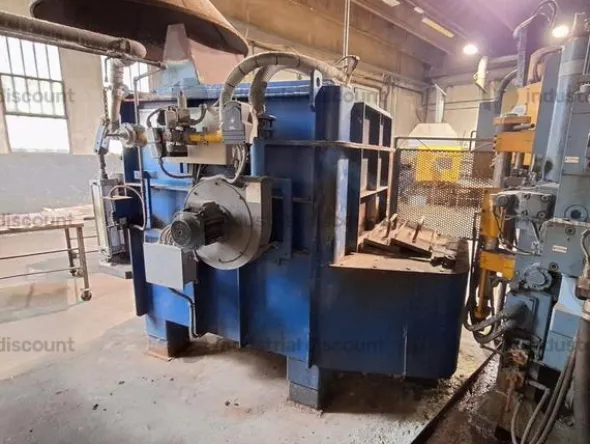 3#9818 Forno industriale per fusione alluminio Marconi