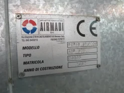 Forno statico di essicazione AIRMADI Mod. AIR511