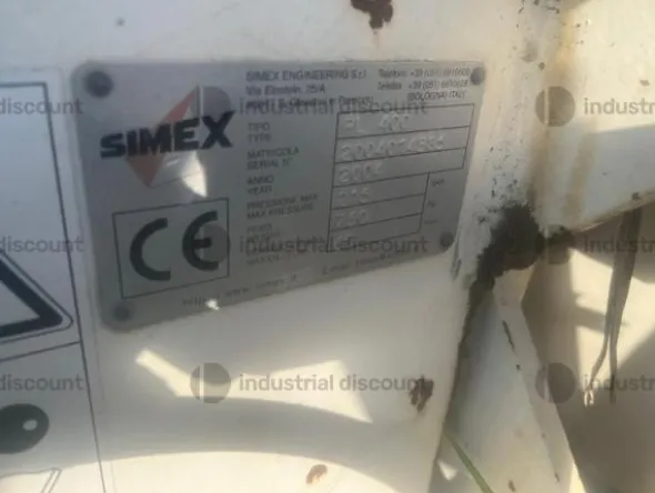 5#10289 Fresa Simex PL 400