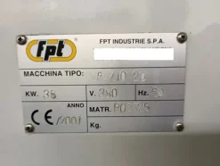 19#7737 Fresatrice FPT
