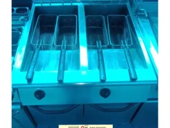 Friggitrice a gas 2 vasche usata garantita 6 mesi