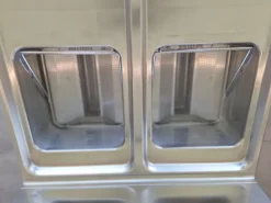 FRIGGITRICE SU VANO A GAS INDIRETTA 18+18 LINEA 90