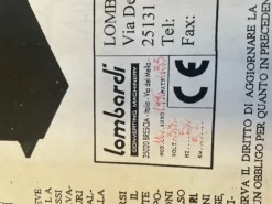 Fustellatrice a controllo numerico Lombardi