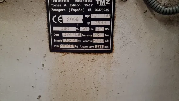 Fustellatrice AUTOPLATINA TMZ PWT 145