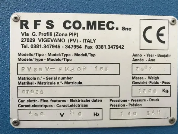 25#4214 Garbatrice RFS Comec