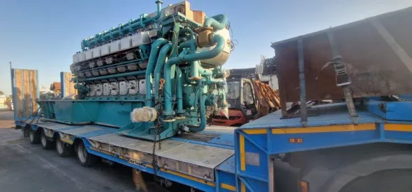 GENERATORE A GAS DA 3500 kva