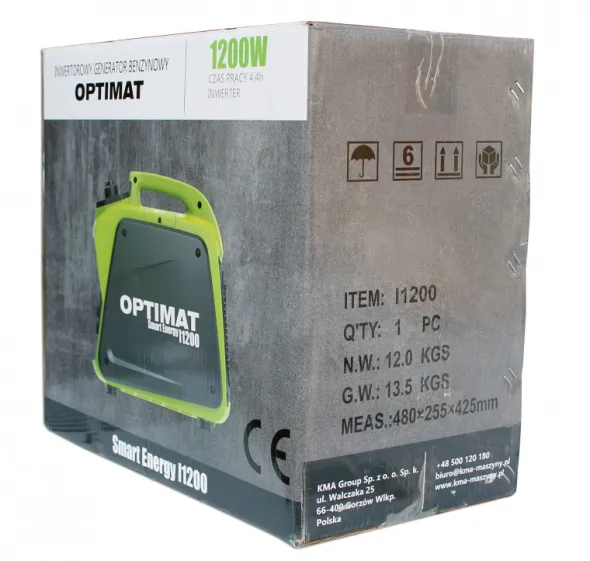 Generatore Valigia Inverter Optimat Smart Energy I1200
