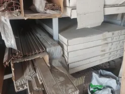 1#7942 Giacenza di magazzino materiali per infissi
