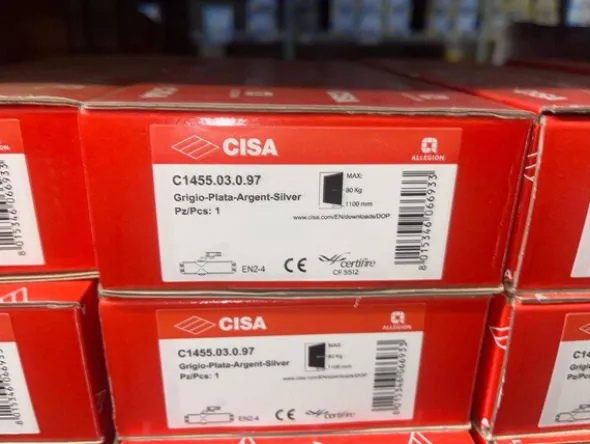 9#8204 Giacenze di magazzino di chiudiporta