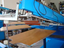 Giostra serigrafica 5 colori 8 postazioni