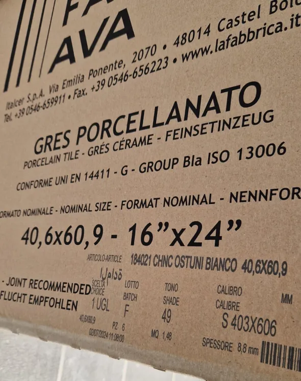 Gres effetto pietra 40x60 – 4,5 mq (3 scatole) Nuovo