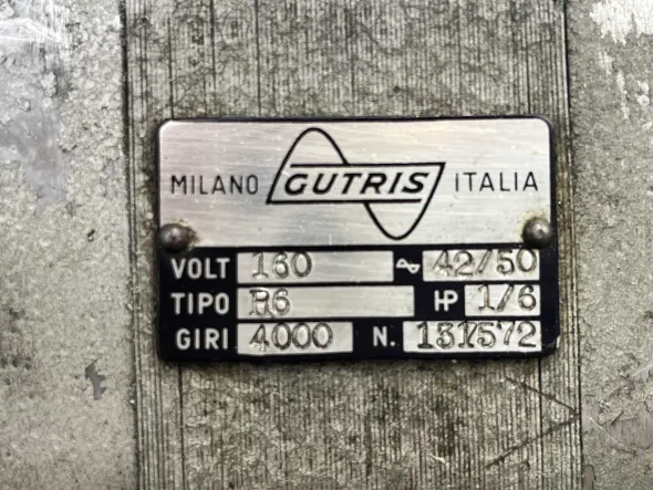 GUTRIS R6 Motore macchine da cucire vintage - 4000 Giri