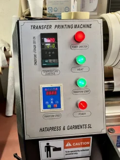 Heat sublimatic transfer machine