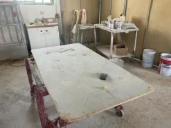 1#7591 Impianti di verniciatura e stesura resina