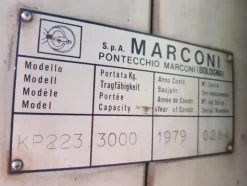 3#5645 Impianti sollevatori Ravaglioli