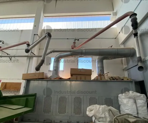 2#10208 Impianto aspirazione vapori solventi SIA ADP 12