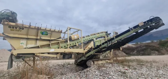 IMPIANTO CINGOLATO SEMOVENTE DI VAGLIATURA REV