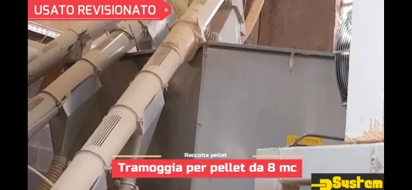 Impianto completo per produzione di pellet 1000 kg/ora