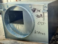 impianto di aspirazione industriale completo