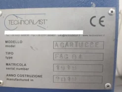 8#7923 Impianto di sabbiatura Tecnoblast
