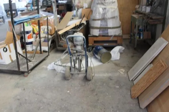 28#4410 Impianto di verniciatura Finiture e cabina di verniciatura