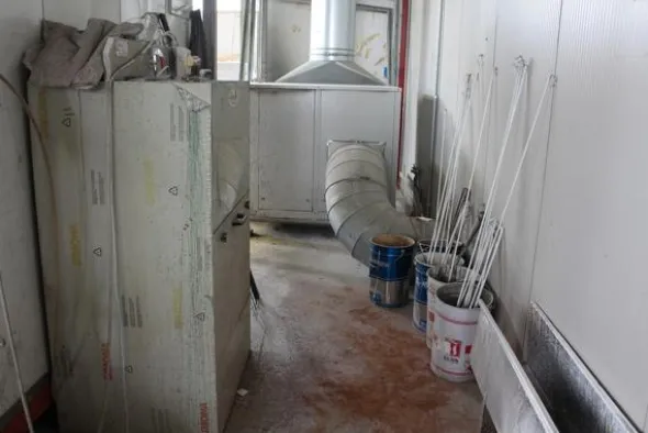28#4410 Impianto di verniciatura Finiture e cabina di verniciatura