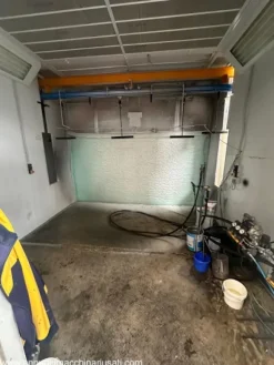 IMPIANTO DI VERNICIATURA LIQUIDO CABINA+FORNO+CATENARIA