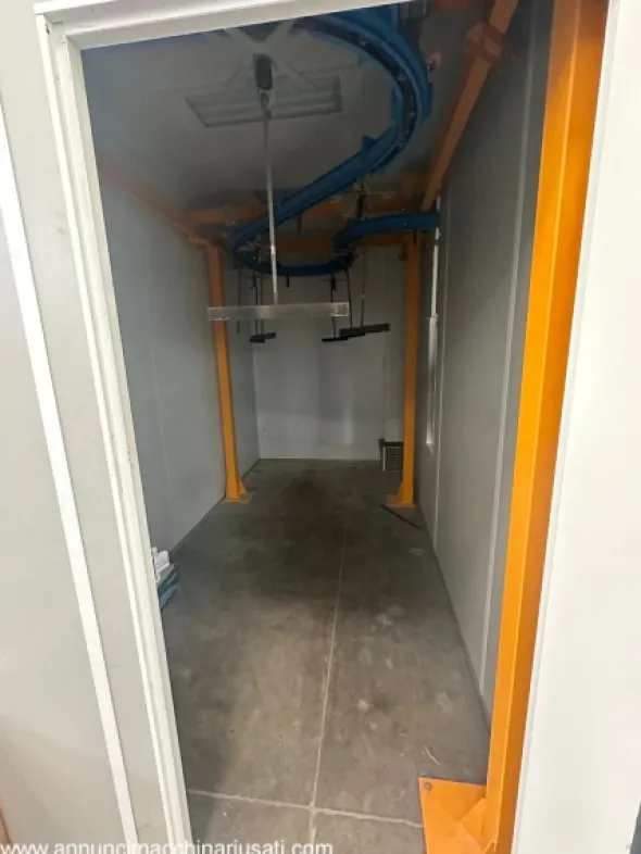 IMPIANTO DI VERNICIATURA LIQUIDO CABINA+FORNO+CATENARIA