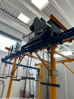 IMPIANTO DI VERNICIATURA LIQUIDO CABINA+FORNO+CATENARIA