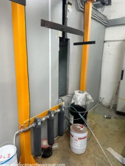 IMPIANTO DI VERNICIATURA LIQUIDO CABINA+FORNO+CATENARIA