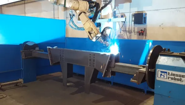 Impianto Robotizzato di Saldatura MIGMAG