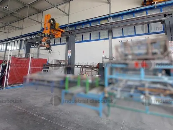 1#9044 Impianto robotizzato di saldatura