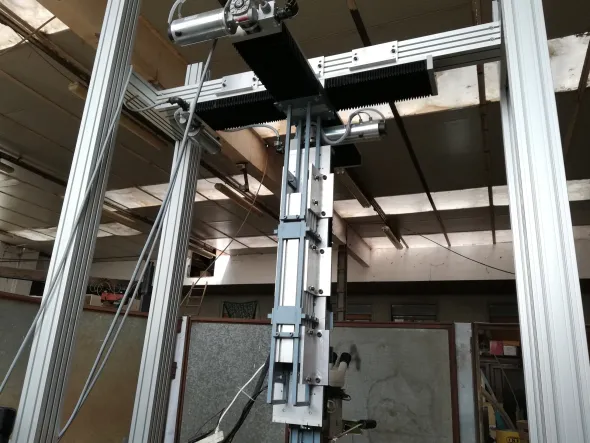 Impianto saldatura laser semiautomatico/manuale