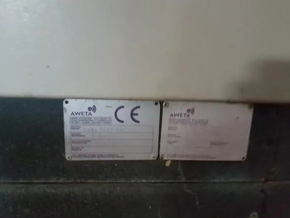 1#1963 Impianto smistamento Aweta per frutta rotonda