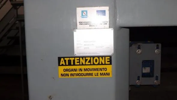 1#1963 Impianto smistamento Aweta per frutta rotonda