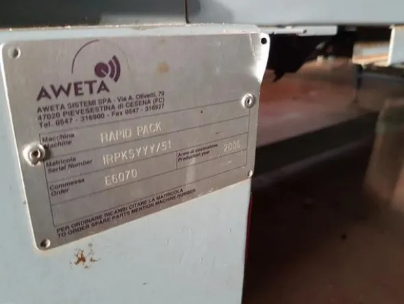 1#1963 Impianto smistamento Aweta per frutta rotonda